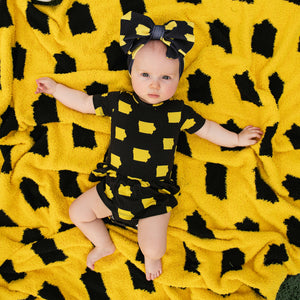 Iowa Black & Gold TUTU - Gigi and Max