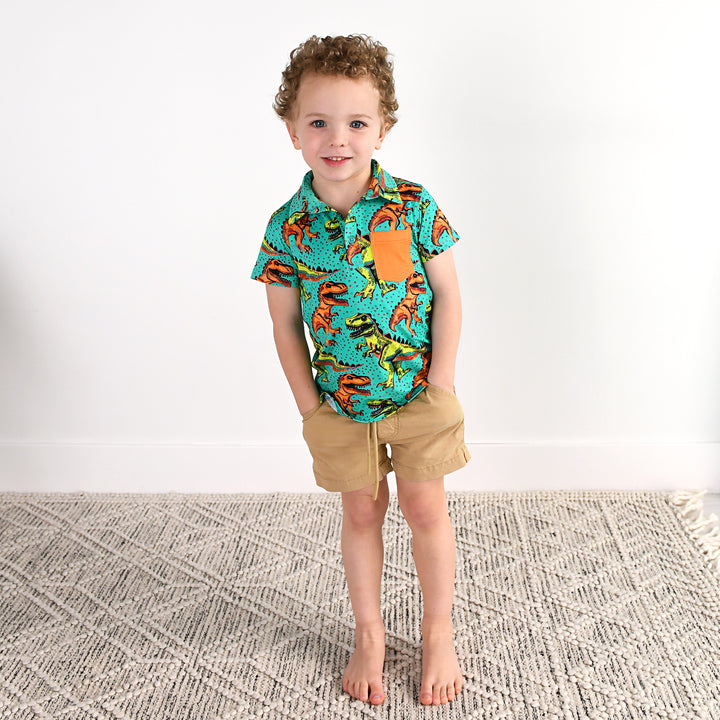 Drew Dino POLO SHIRT - Gigi and Max