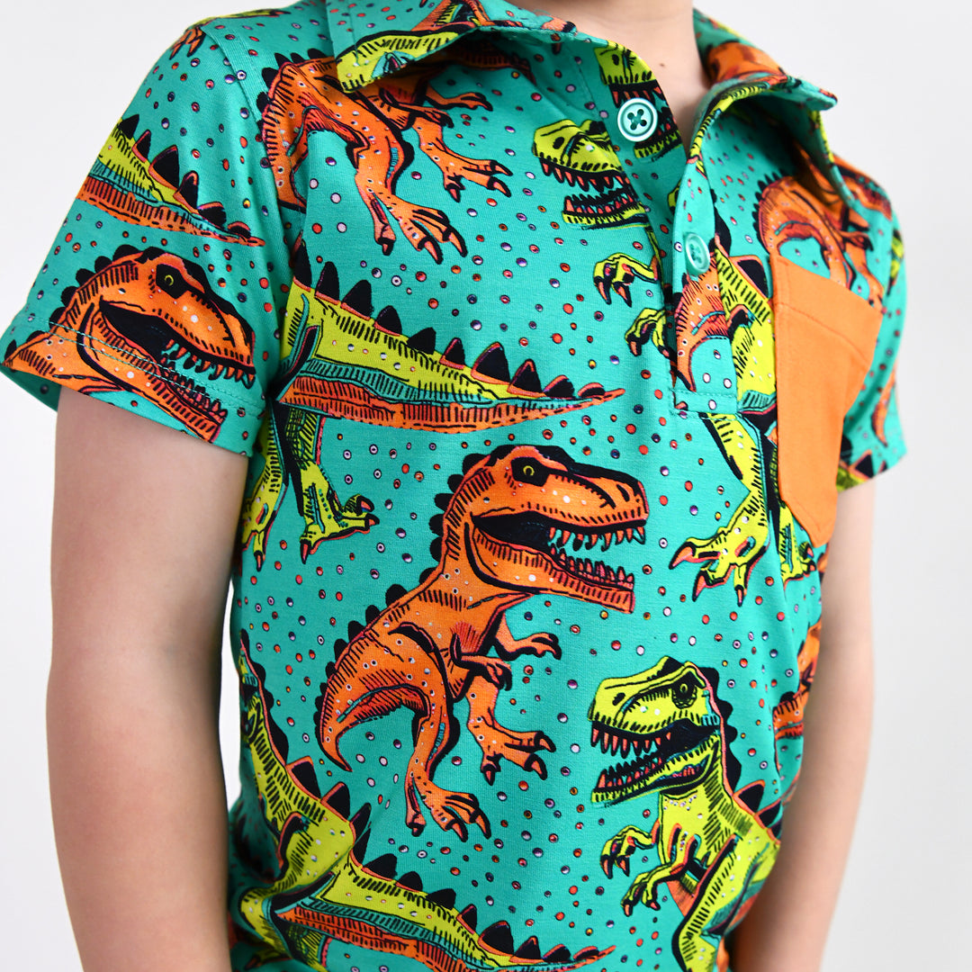 Drew Dino POLO SHIRT - Gigi and Max