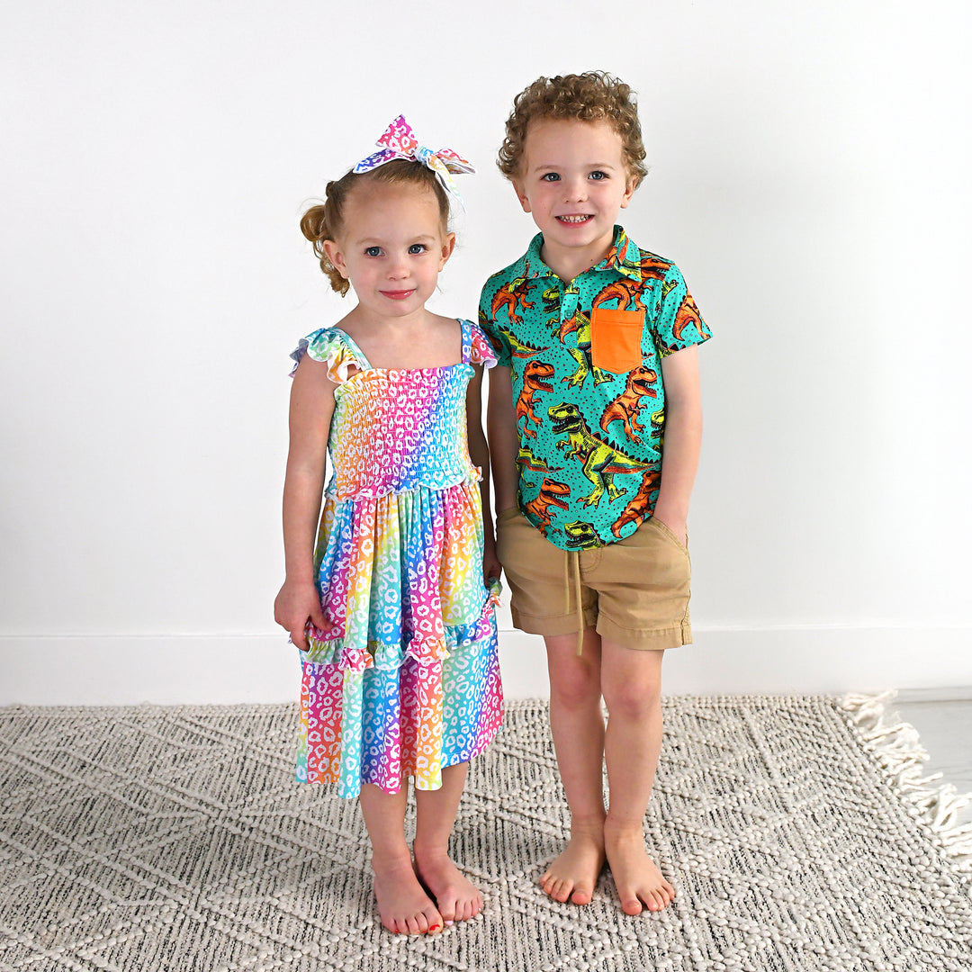 Drew Dino POLO SHIRT - Gigi and Max