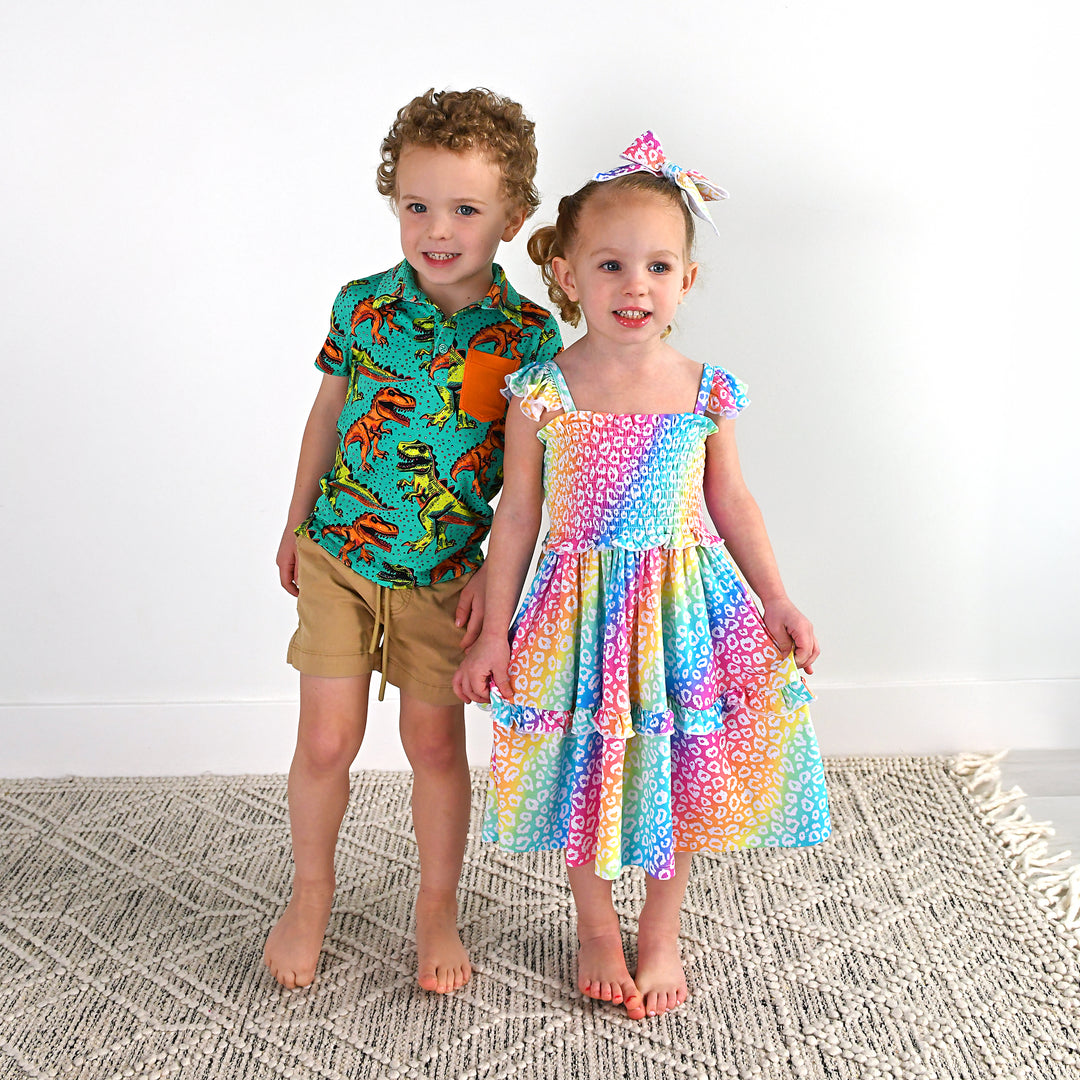 Drew Dino POLO SHIRT - Gigi and Max