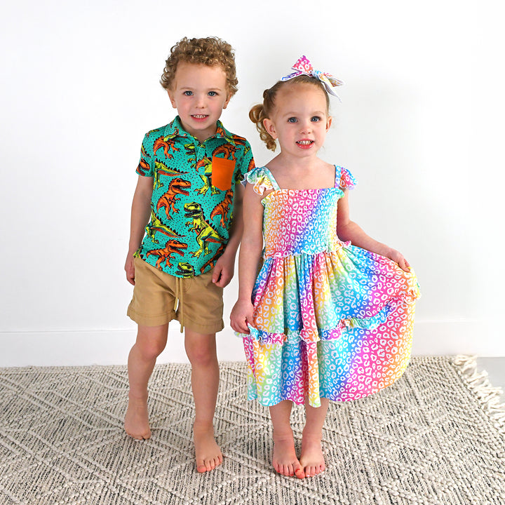 Drew Dino POLO SHIRT - Gigi and Max