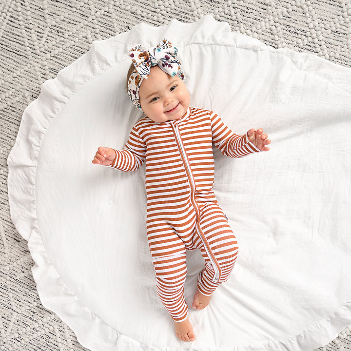 Chase Brown Ribbed ZIP - Gigi and Max