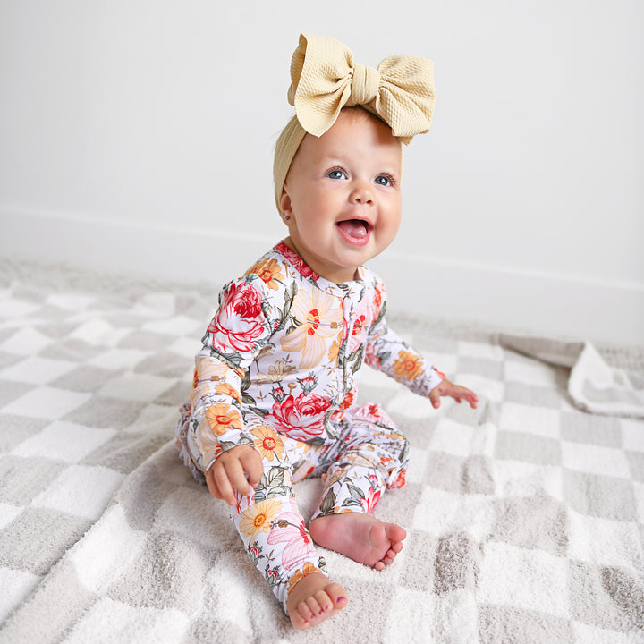 Oakley Tan Checks PLUSH BLANKET - Gigi and Max