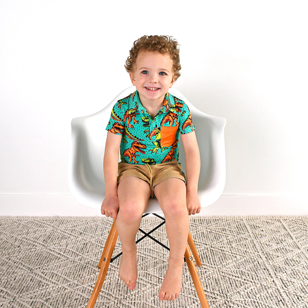 Drew Dino POLO SHIRT - Gigi and Max