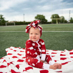 Oklahoma Crimson & White ZIP - Gigi and Max