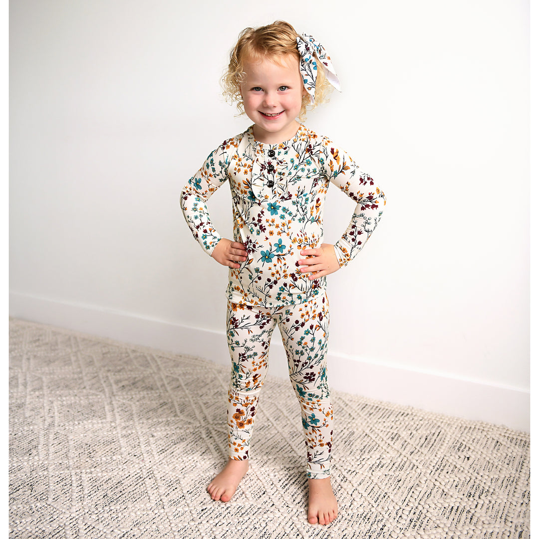 Maren Floral RUFFLE TWO PIECE - Gigi and Max