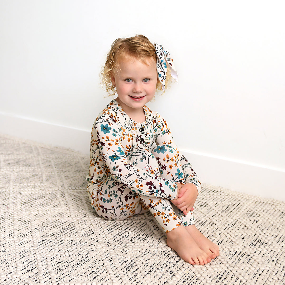 Maren Floral RUFFLE TWO PIECE - Gigi and Max