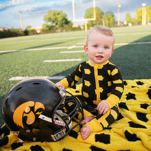 Iowa Black & Gold ZIP - Gigi and Max