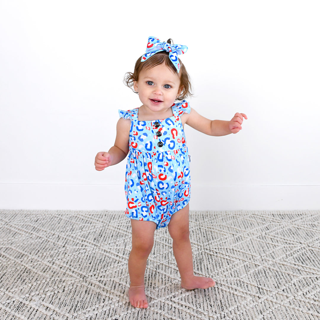 Kinsley Leopard BUTTON BUBBLE - Gigi and Max