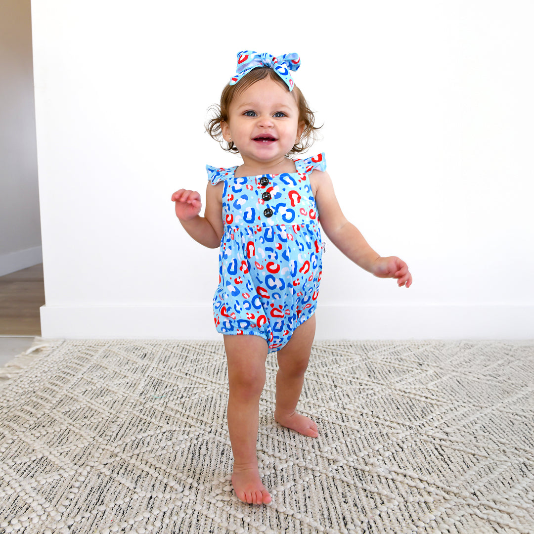 Kinsley Leopard BUTTON BUBBLE - Gigi and Max