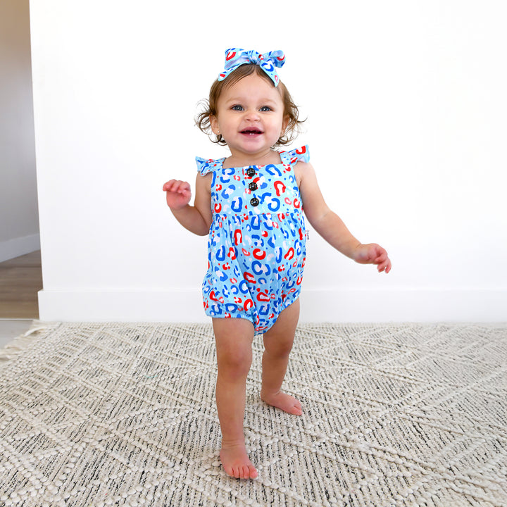 Kinsley Leopard BUTTON BUBBLE - Gigi and Max