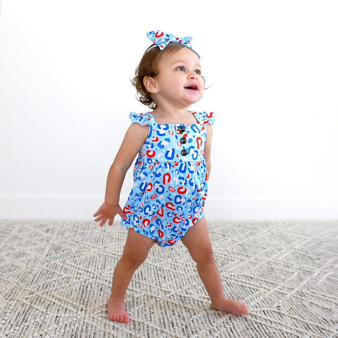 Kinsley Leopard BUTTON BUBBLE - Gigi and Max