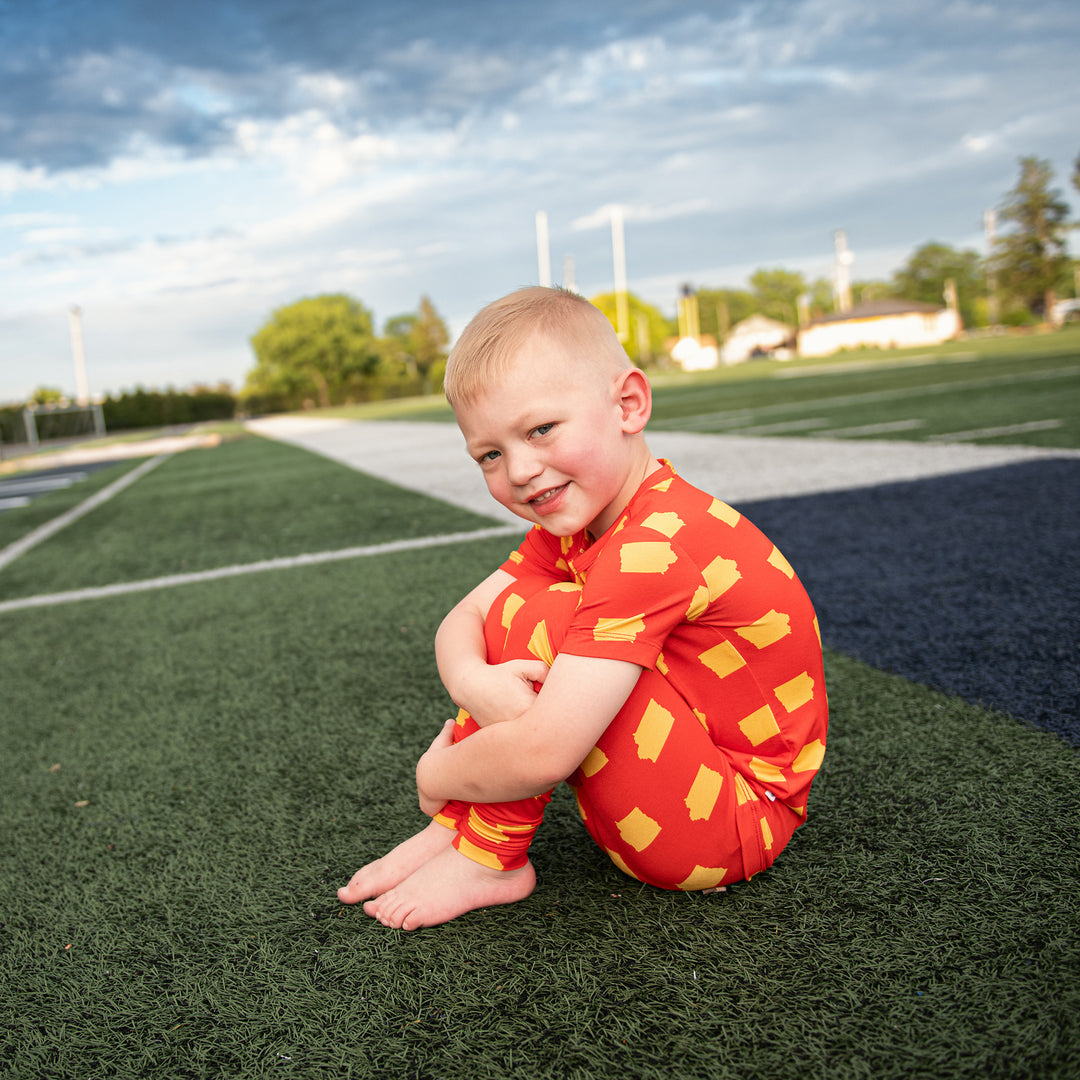 Iowa Cardinal & Gold TWO PIECE - Gigi and Max