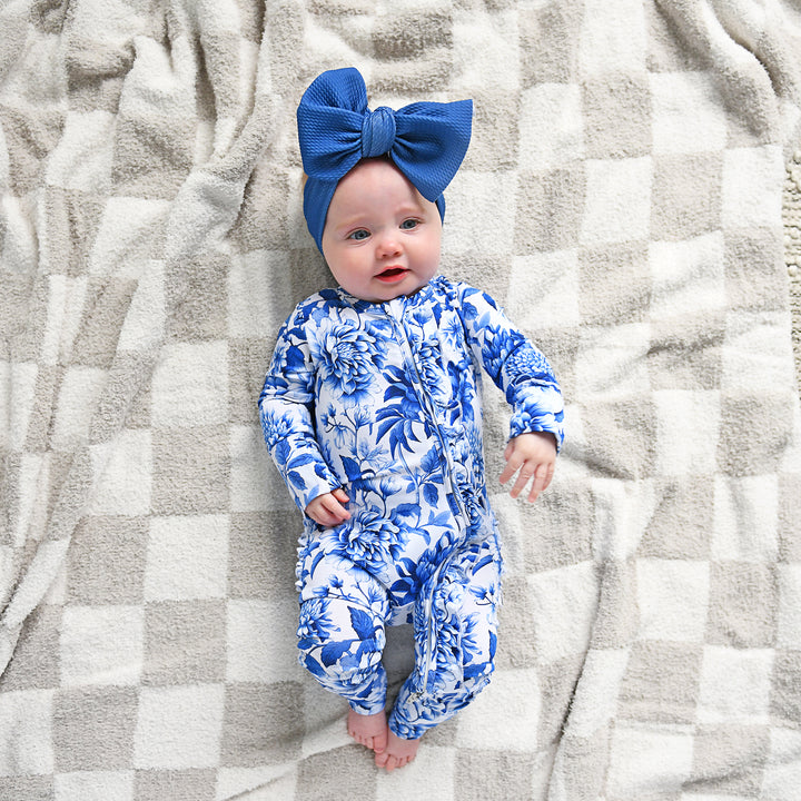 Oakley Tan Checks PLUSH BLANKET - Gigi and Max