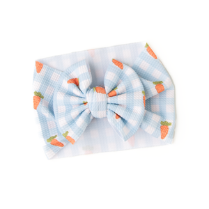 Henry Carrot Gingham HEADWRAP - Gigi and Max