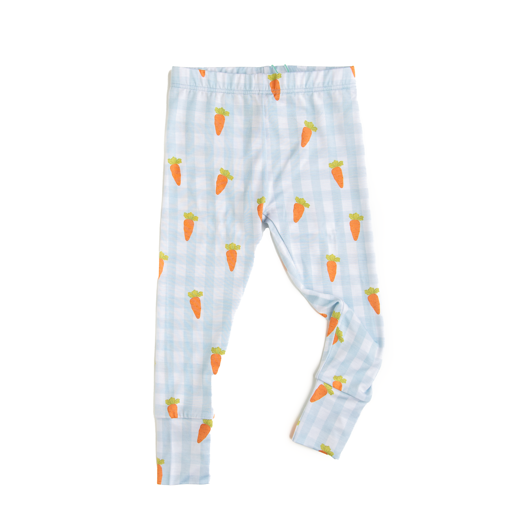 Henry Carrot Gingham LEGGINGS - Gigi and Max