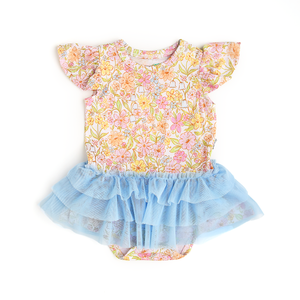 Kennedy Floral TULLE TUTU - Gigi and Max