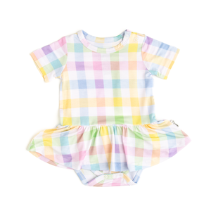 Winnie Pastel Plaid TUTU - Gigi and Max