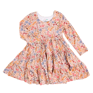 Meadow Floral Bunny SWING DRESS - Gigi and Max