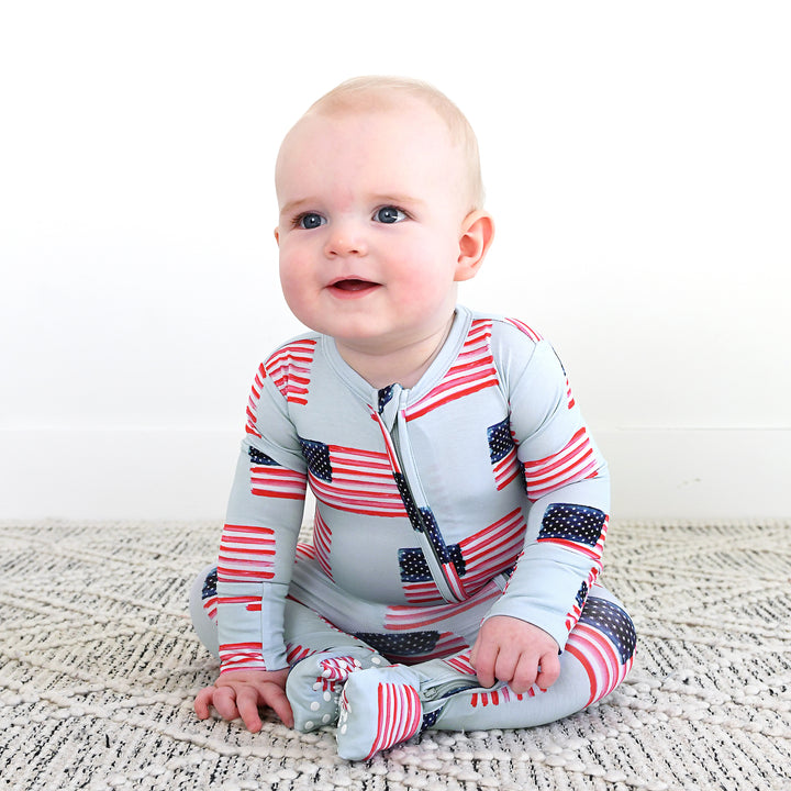 George Blue Flag ZIP - Gigi and Max