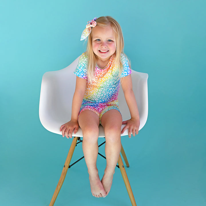 Summer Leopard TWO PIECE - SHORTS - Gigi and Max