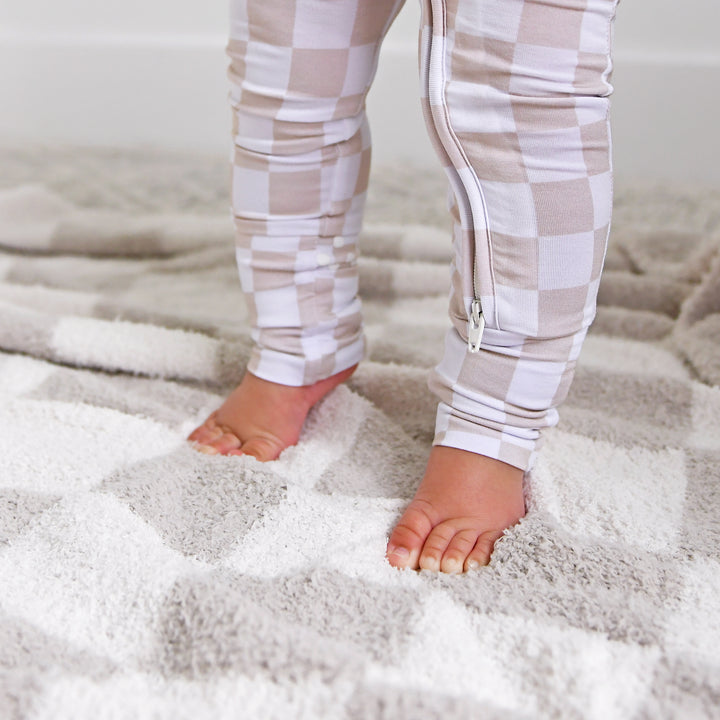 Oakley Tan Checks PLUSH BLANKET