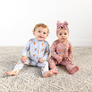 Henry Carrot Gingham ZIP - Gigi and Max