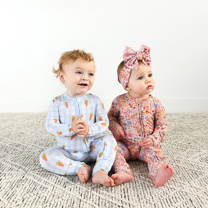 Henry Carrot Gingham ZIP - Gigi and Max