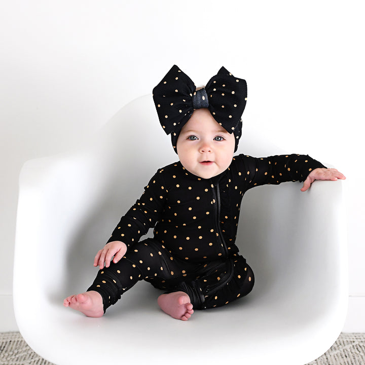 Hope Gold Dot HEADWRAP - Gigi and Max