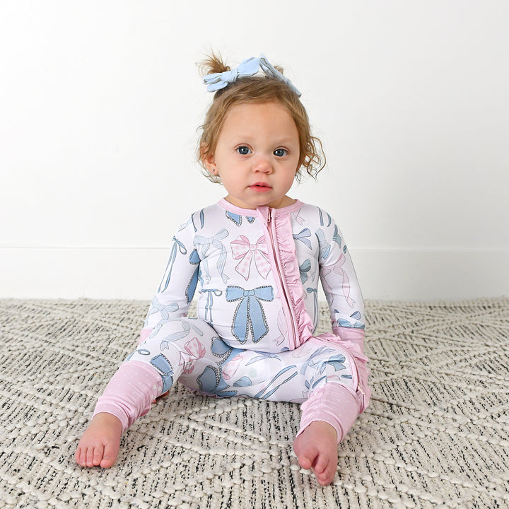 Samantha Bows RUFFLE ZIP - Gigi and Max