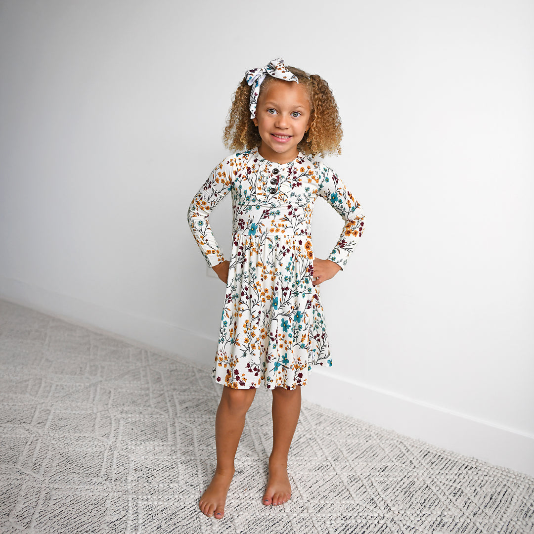 Maren Floral TUTU DRESS - Gigi and Max