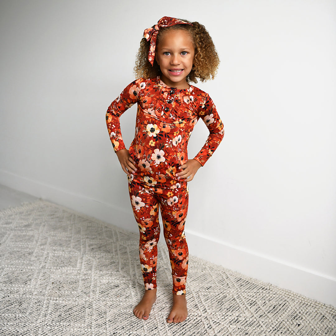 Auburn RUFFLE TWO PIECE - Gigi and Max