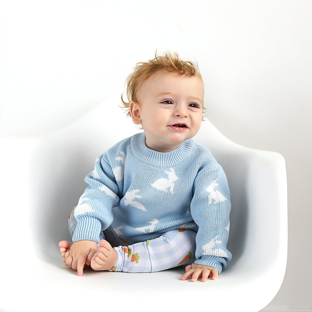 Blue Bunny SWEATER - Gigi and Max