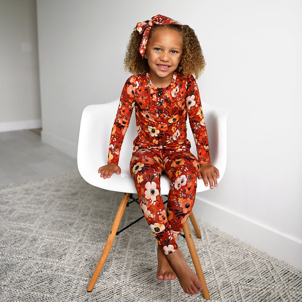 Auburn RUFFLE TWO PIECE - Gigi and Max