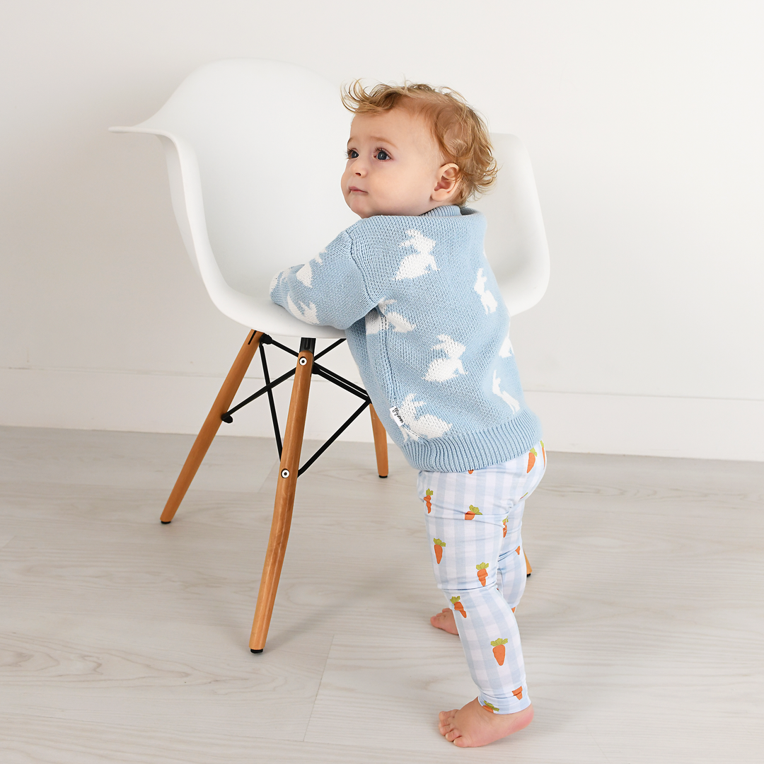 Henry Carrot Gingham LEGGINGS - Gigi and Max