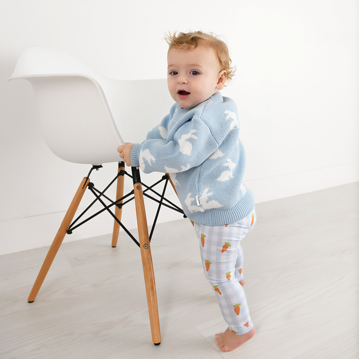 Henry Carrot Gingham LEGGINGS - Gigi and Max