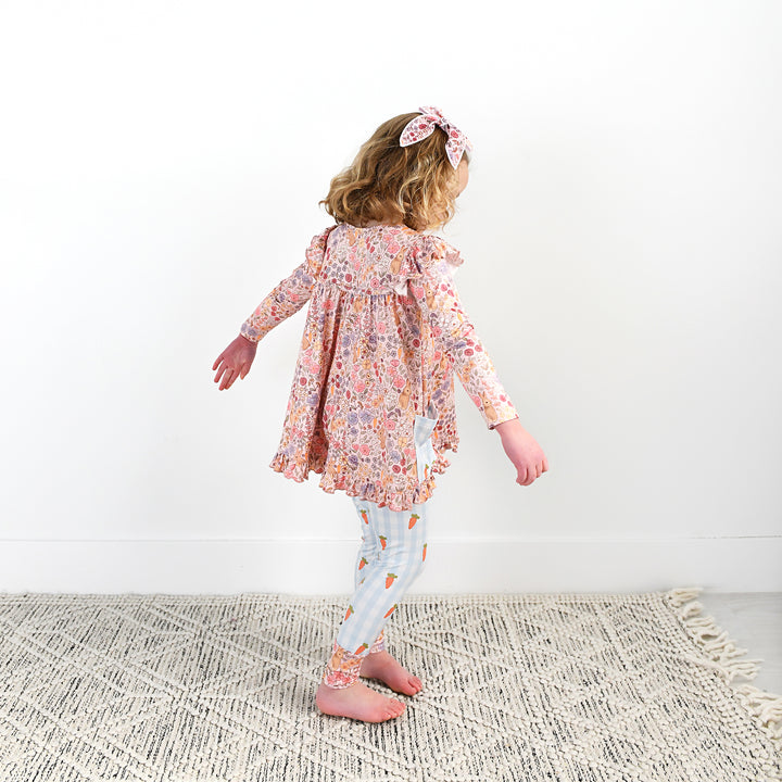 Meadow Floral Bunny PEPLUM SET - Gigi and Max