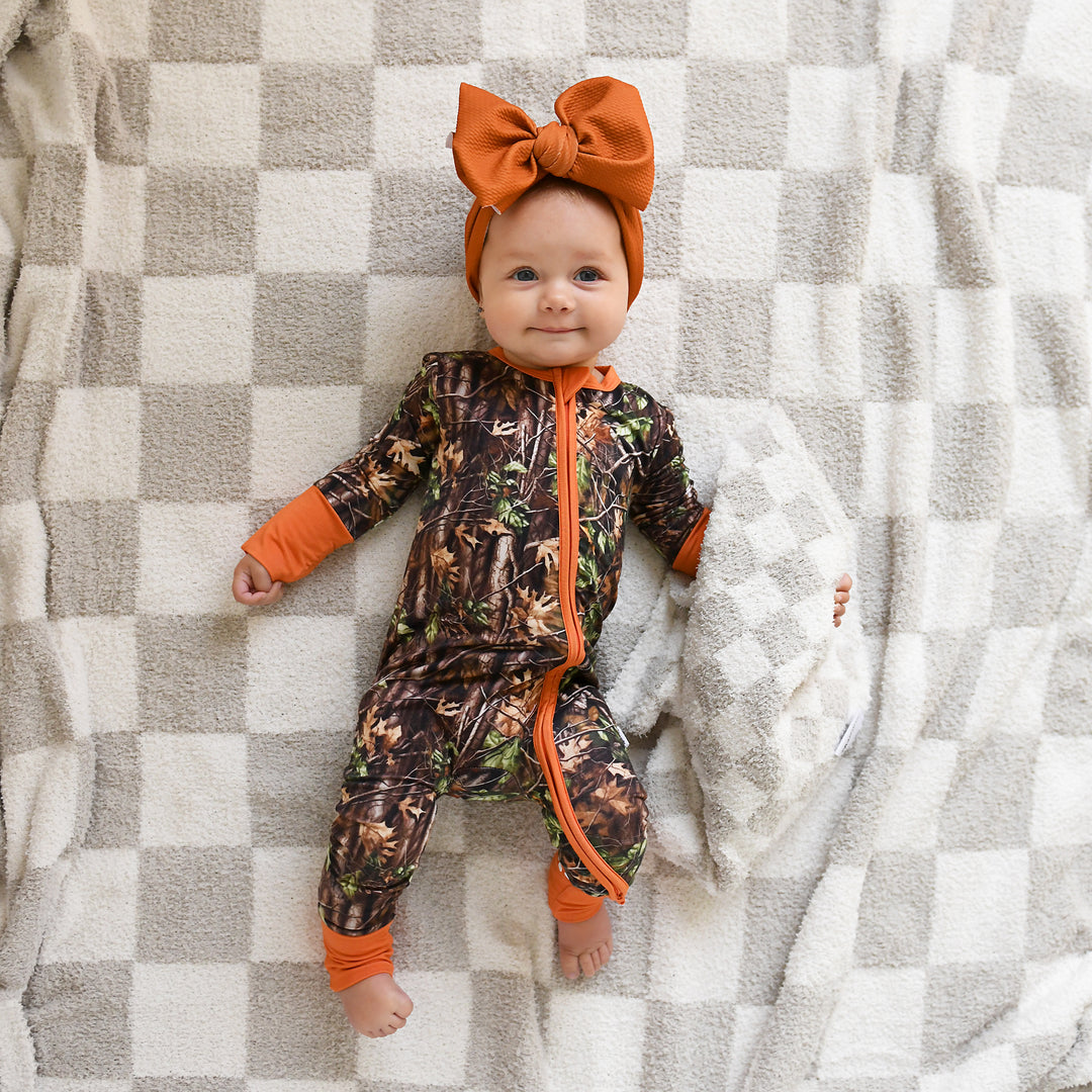 Oakley Tan Checks PLUSH BLANKET