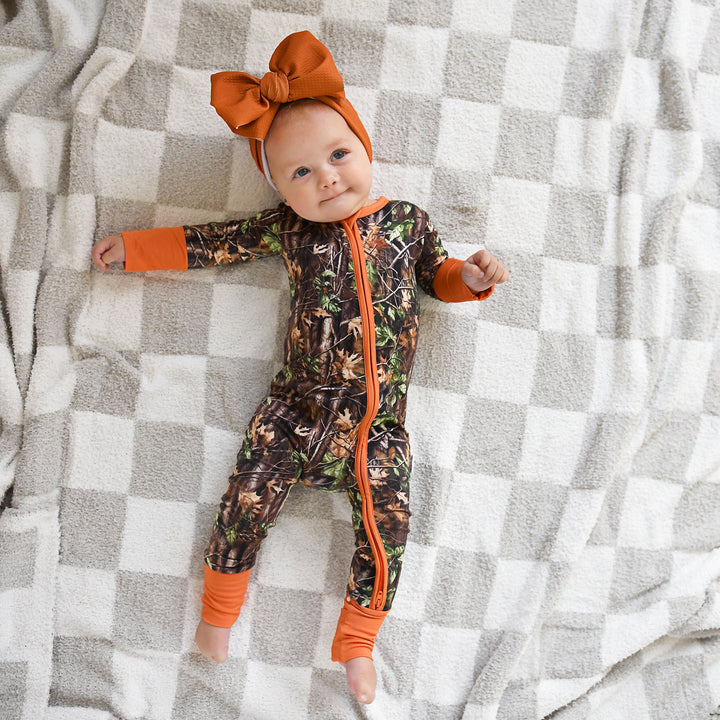 Oakley Tan Checks PLUSH BLANKET