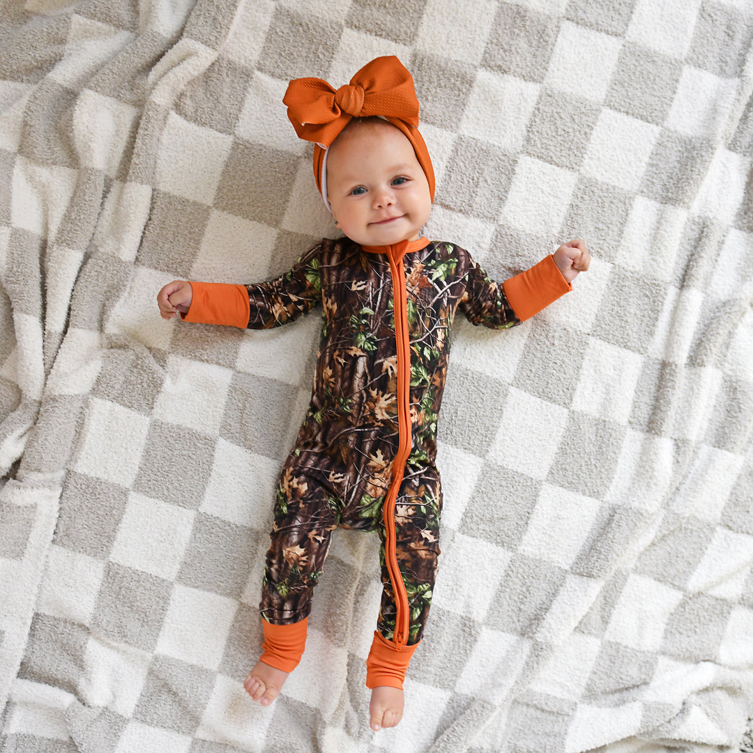 Oakley Tan Checks PLUSH BLANKET