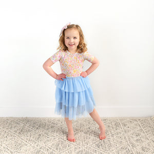 Kennedy Floral TULLE TUTU DRESS - Gigi and Max