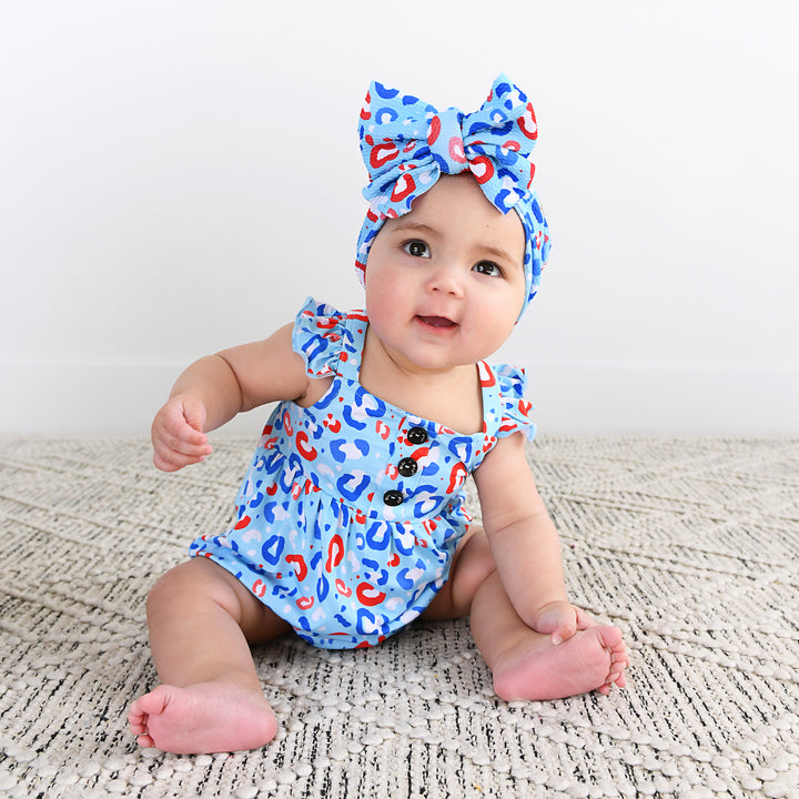 Kinsley Leopard BUTTON BUBBLE - Gigi and Max