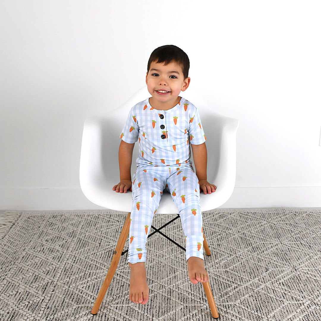 Henry Carrot Gingham TWO PIECE - Gigi and Max