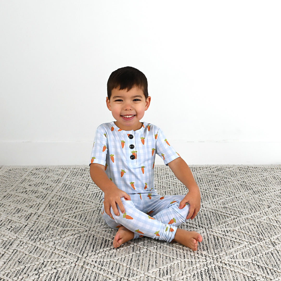 Henry Carrot Gingham TWO PIECE - Gigi and Max