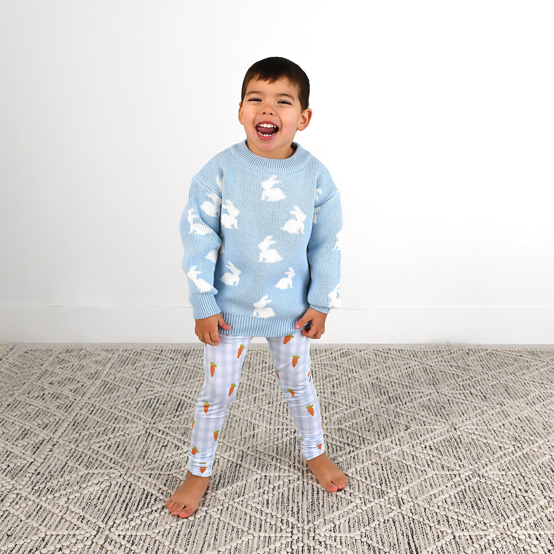 Henry Carrot Gingham LEGGINGS - Gigi and Max