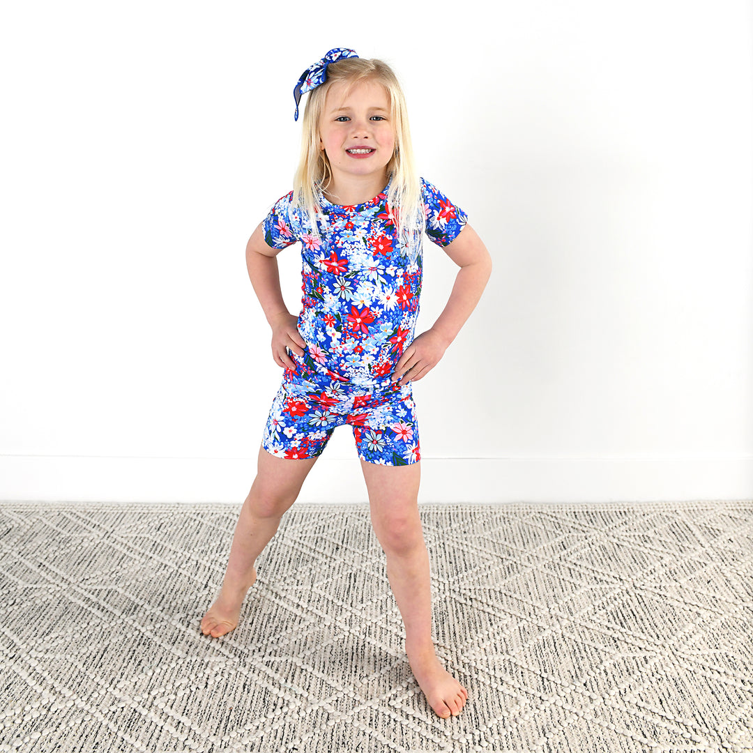 Presley Floral TWO PIECE - SHORTS - Gigi and Max