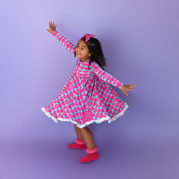 Cora BUTTON DRESS - Gigi and Max