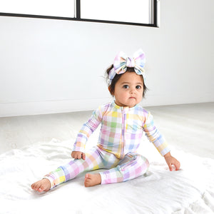 Winnie Pastel Plaid ZIP - Gigi and Max