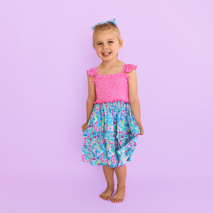 Ella SMOCKED DRESS - Gigi and Max